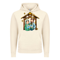 Vintage Artic jesus newborn oh holy night Vintage Hoodie - MaliasSmallBusiness