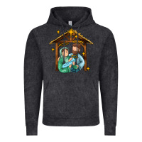 Vintage Black jesus newborn oh holy night Vintage Hoodie - MaliasSmallBusiness