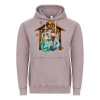Vintage Zinc jesus newborn oh holy night Vintage Hoodie - MaliasSmallBusiness