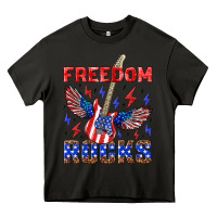 Asphalt freedom rocks Heavy Core Tee - NancyCooperArtShop