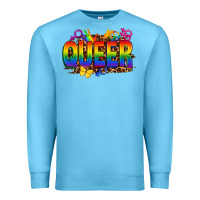 Ocean Blue queer Premium Sweatshirt - FaDigitalArtStudio