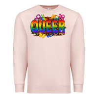 Pale Pink queer Premium Sweatshirt - FaDigitalArtStudio