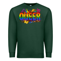 Sports Green queer Premium Sweatshirt - FaDigitalArtStudio