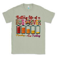 Matcha Battery Life Of A Bus Driver Classic Tee - BundleAndBundleShop