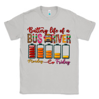 Moon Dust Battery Life Of A Bus Driver Classic Tee - BundleAndBundleShop