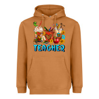Meerkat Teacher Coffee Cups Heavyweight Hoodie - FaDigitalArtStudio