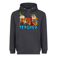 Smoke Teacher Coffee Cups Heavyweight Hoodie - FaDigitalArtStudio