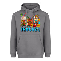 Storm Teacher Coffee Cups Heavyweight Hoodie - FaDigitalArtStudio