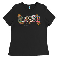 Black western nurse Ladies Tee - BarkalooDesign