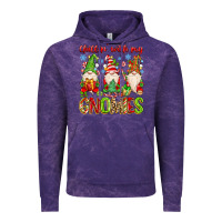 Cloud Purple chillin with my gnomies Vintage Hoodie - MaliasSmallBusiness