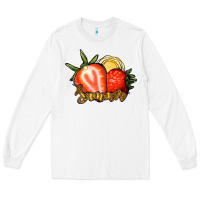 White Strawberry Summer Long Sleeve Tee - Bettercallsaul