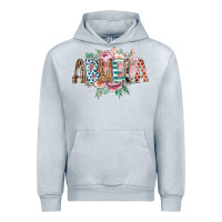 Heather Grey abuela flowers Urban Hoodie - RacoonDesign