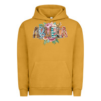 Pigment Peanut Butter abuela flowers Urban Hoodie - RacoonDesign
