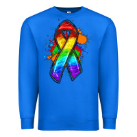 True Royal Pride ribbon Premium Sweatshirt - FaDigitalArtStudio