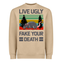 Mushroom Lıve Ugly Fake Your Death Heavyweight Sweatshirt - Bettercallsaul
