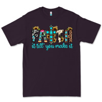 Plum faith it till you make it Premium Tee - JahusDesignShop