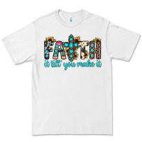 White faith it till you make it Premium Tee - JahusDesignShop