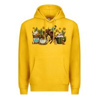 Lemon rodeo cowboy coffee cups Premium Hoodie - OliviaCreatesArt