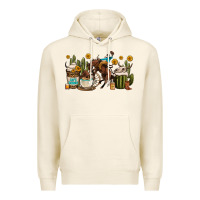 Tofu rodeo cowboy coffee cups Premium Hoodie - OliviaCreatesArt