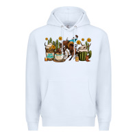 White rodeo cowboy coffee cups Premium Hoodie - OliviaCreatesArt