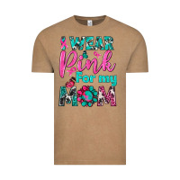 Vintage Coffee I Wear Pink For My Mom Vintage Tee - BundleAndBundleShop