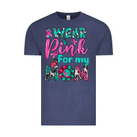 Vintage Denim I Wear Pink For My Mom Vintage Tee - BundleAndBundleShop