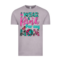 Vintage Zinc I Wear Pink For My Mom Vintage Tee - BundleAndBundleShop