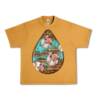 Peanut Butter american football and western roses teardrop Urban Heavy Tee - BundleAndBundleShop