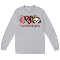 Moon Dust Peace Love Shih Tzu Long Sleeve Tee - Bettercallsaul