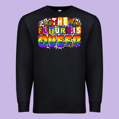 The Future Is Queer Premium Sweatshirt Designed By Fadigitalartstudio