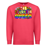 Cardinal the future is queer Premium Sweatshirt - FaDigitalArtStudio