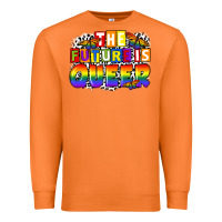 Carrot the future is queer Premium Sweatshirt - FaDigitalArtStudio