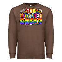 Chestnut the future is queer Premium Sweatshirt - FaDigitalArtStudio