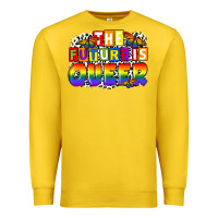 Lemon the future is queer Premium Sweatshirt - FaDigitalArtStudio