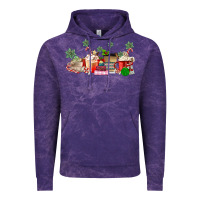 Cloud Purple Christmas coffee Vintage Hoodie - MaliasSmallBusiness