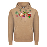 Vintage Coffee Christmas coffee Vintage Hoodie - MaliasSmallBusiness