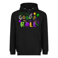 Black Let the good times roll Heavyweight Hoodie - FaDigitalArtStudio