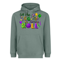 Sage Let the good times roll Heavyweight Hoodie - FaDigitalArtStudio