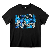 Black westerb cowhide winter background Heavy Core Tee - AdoDesignShop