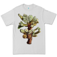 Dove Grey cholla tree cactus Premium Tee - LillyAllenDesigns