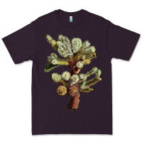 Plum cholla tree cactus Premium Tee - LillyAllenDesigns