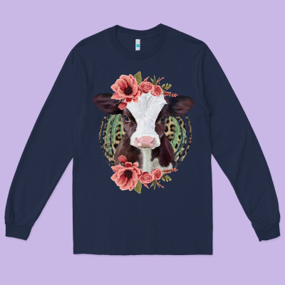 Baby Calf Long Sleeve Tee Designed By Bettercallsaul