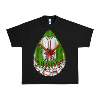 Black baseball and western roses teardrop  2 Urban Heavy Tee - BundleAndBundleShop