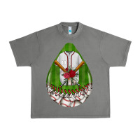 Tornado baseball and western roses teardrop  2 Urban Heavy Tee - BundleAndBundleShop