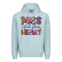 Blue Mist miss steal your heart olivia Premium Hoodie - OliviaCreatesArt