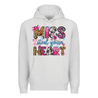 Dove Grey miss steal your heart olivia Premium Hoodie - OliviaCreatesArt