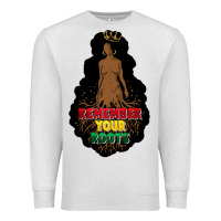 Oatmeal Heather Remember your roots Premium Sweatshirt - FaDigitalArtStudio