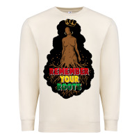 Sandshell Remember your roots Premium Sweatshirt - FaDigitalArtStudio