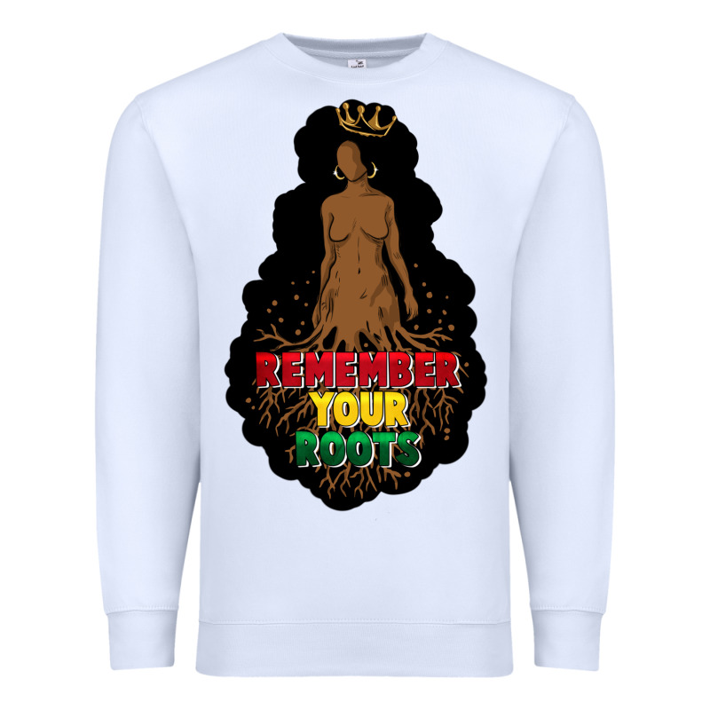Remember Your Roots Premium Sweatshirt by FaDigitalArtStudio | Teevron