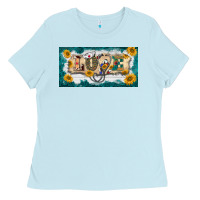 Baby Blue western love nurse license plate template Ladies Tee - BarkalooDesign